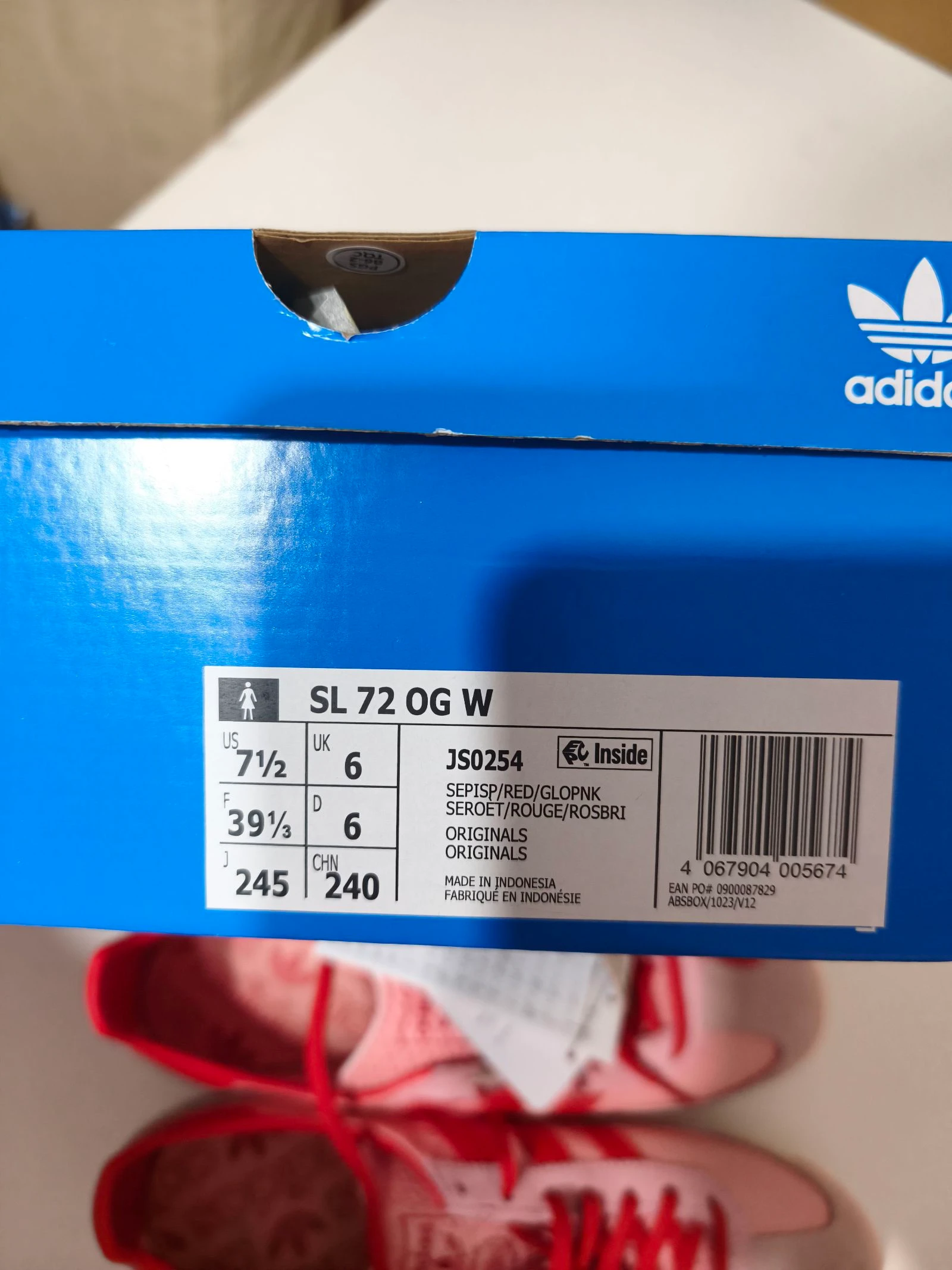 Adidas SL 72 size 39 1/3 – photo 9